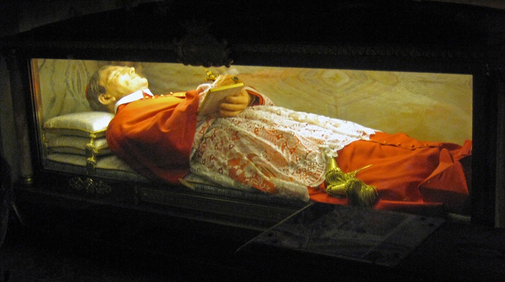 Tomb of Cardinal St. Giuseppe Maria Tomasi